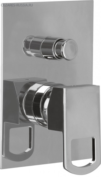 Встраиваемый двухпозиционный смеситель для душа Cezares LEVICO-VDIM-01-Cr Встраиваемый двухпозиционный смеситель для душа Cezares LEVICO-VDIM-01-Cr
