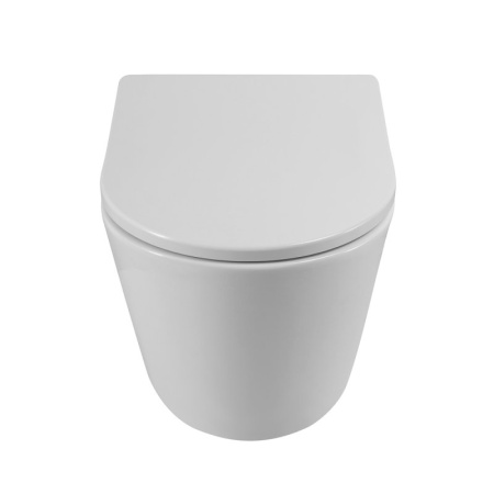 Чаша подвесного безободкового унитаза Belbagno со смывом TORNADO BelBagno FLAY-TOR BB053CH-TOR-FC Чаша подвесного безободкового унитаза Belbagno со смывом TORNADO BelBagno FLAY-TOR BB053CH-TOR-FC