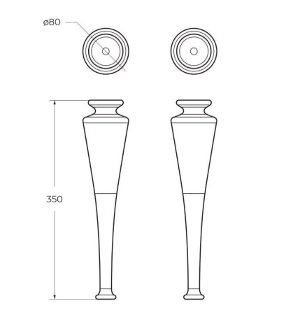 Зеркало со встроенной LED подсветкой, системой Антизапотевания, реверсивное Cezares 45048