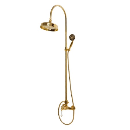 Душевая стойка со смесителем, верхним и ручным душем Cezares MARGOT-CD-01-Bi