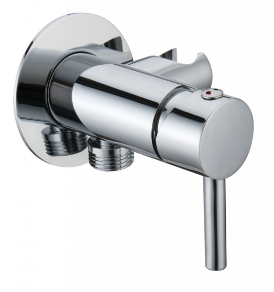 Смеситель для душа и гигиенического душа со штуцером с держателем CEZARES CZR-DA1-01 Смеситель для душа и гигиенического душа со штуцером с держателем CEZARES CZR-DA1-01