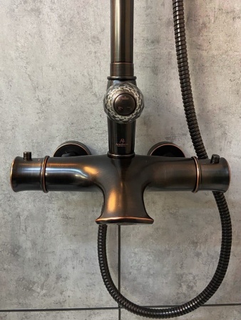 Душевая система с термостатом AltroBagno Beatrice 030407 BrNe