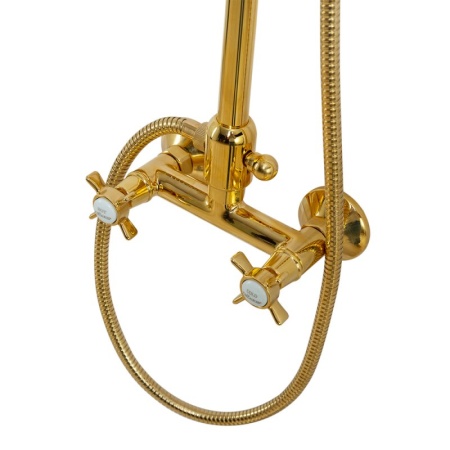  Душевая колонна со смесителем, верхним и ручным душем Cezares LORD-CD-30-01-M