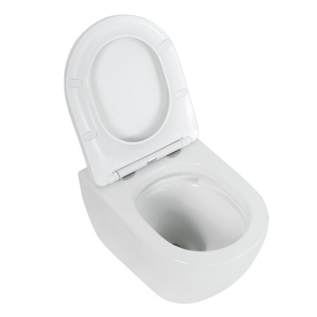 Чаша унитаза подвесного безободкового Cezares CZR-6601-TH-TOR Чаша унитаза подвесного безободкового Cezares CZR-6601-TH-TOR