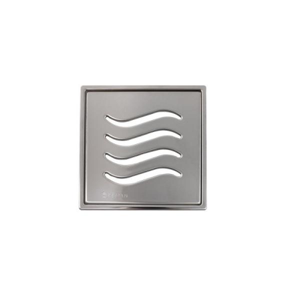 Точечный трап 150х150 мм Confluo Standard Vertical Tide Mask,металл с перфорацией Tide (Волна), с ра