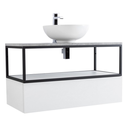 Металлический одноярусный сварной каркас под раковину CEZARES CADRO-100/46/30-1C-SO-MET-ST