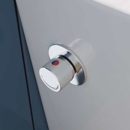 Унитаз подвесной с сиденьем и креплением с функцией биде и смесителем BelBagno BB3103CHR-BS/SC