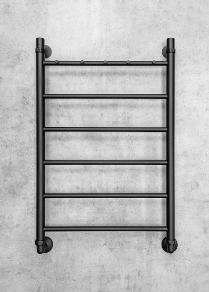 Полотенцесушитель водяной Chromix Stuttgart 50x80 П6 MB с крючками Полотенцесушитель водяной Chromix Stuttgart 50x80 П6 MB с крючками