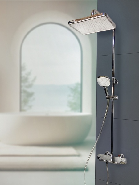 Душевая система с термостатом AltroBagno Lamberto 030411 Cr