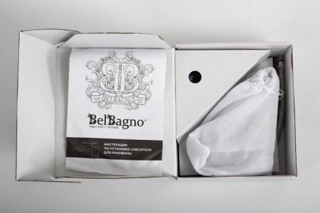 Смеситель для биде без донного клапана BelBagno MARINO-BD-CRM-W0