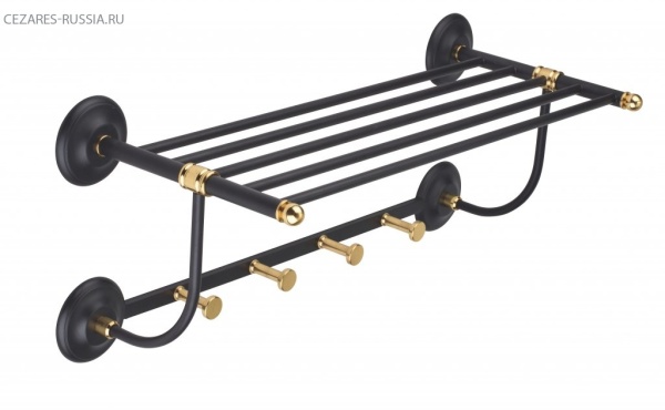 Полотенцедержатель с крючками,57 см ART&MAX AM-2151-Cr Полотенцедержатель с крючками,57 см ART&MAX AM-2151-Cr