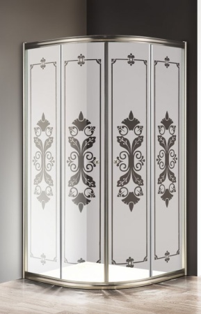 Душевой уголок CEZARES GIUBILEO-R-2-80-SCORREVOLE-CP-Cr