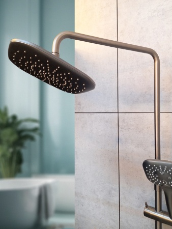 Душевая система с термостатом AltroBagno Lamberto 030426 GrMt