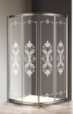 Душевой уголок CEZARES GIUBILEO-R-2-80-SCORREVOLE-CP-Cr