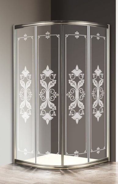 Душевой уголок CEZARES GIUBILEO-R-2-80-SCORREVOLE-CP-Cr