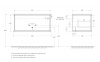 Тумба подвесная под раковину с выдвижным ящиком 98x50x42 Cezares 55808 Тумба подвесная под раковину с выдвижным ящиком 98x50x42 Cezares 55808