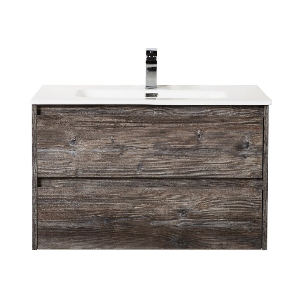 База под раковину подвесная BelBagno KRAFT-800-2C-SO-RT Rovere Tabacco