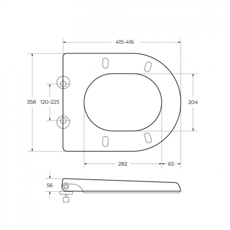 Чаша напольного унитаза CEZARES GIUBILEO CZR-165-CPR Чаша напольного унитаза CEZARES GIUBILEO CZR-165-CPR