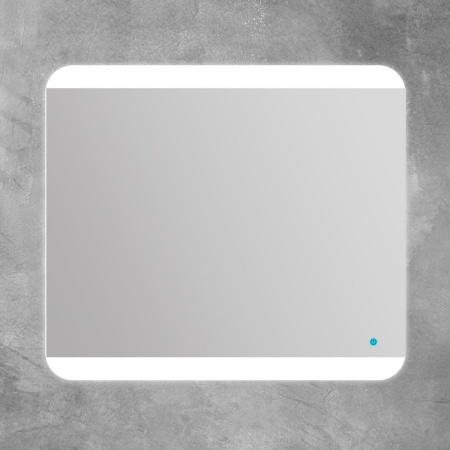 Зеркало со встроенной LED подсветкой и сенсорным выключателем Touch System, реверсивное, 136х70 Ceza