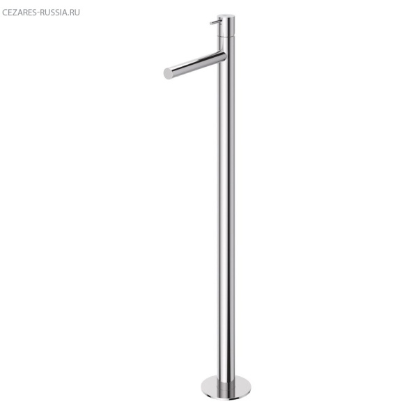 Смеситель для раковины напольный CEZARES LEAF-TVP-L-ST