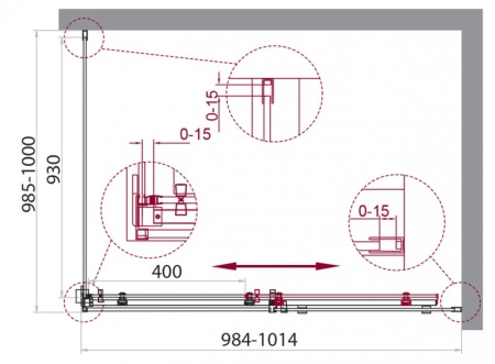 Душевой уголок BELBAGNO ACQUA-A-1 ACQUA-A-1-100-C-Cr Душевой уголок BELBAGNO ACQUA-A-1 ACQUA-A-1-100-C-Cr