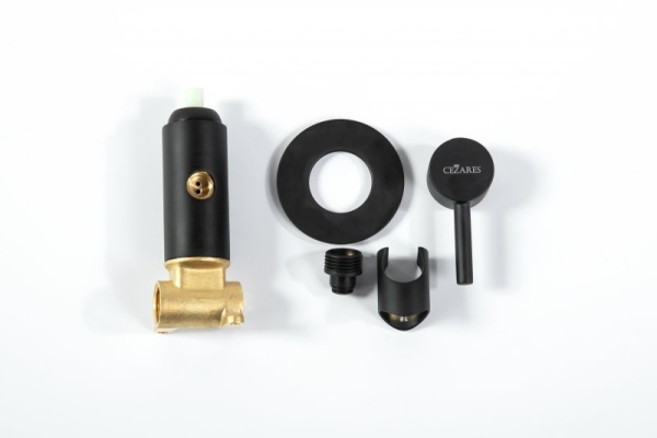 Смеситель для душа и гигиенического душа со штуцером с держателем CEZARES CZR-DA1-01 Смеситель для душа и гигиенического душа со штуцером с держателем CEZARES CZR-DA1-01