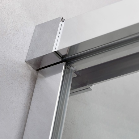 Душевая дверь с доводчиками CEZARES DUET SOFT-BF-1-140-C-Cr