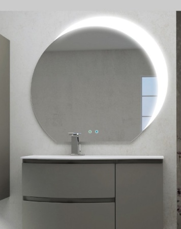 Зеркало со встроенной LED подсветкой, Bluetooth и сенсорным выключателем, 100x108 Cezares 45010