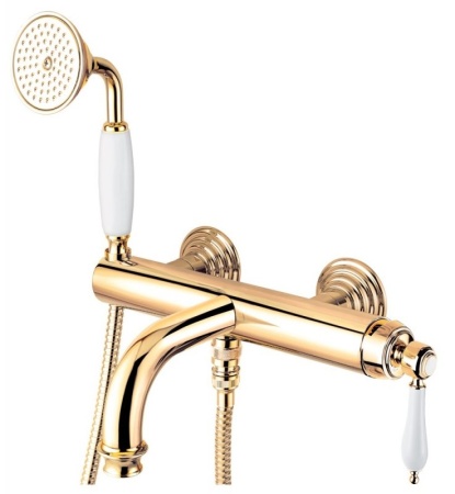 Смеситель для ванны и душа однорычажный в комплекте с ручным душем Cezares APHRODITE-VDM-01-Bi