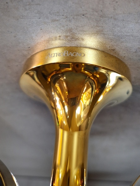 Стакан двойной подвесной AltroBagno Corposo 081702 Or