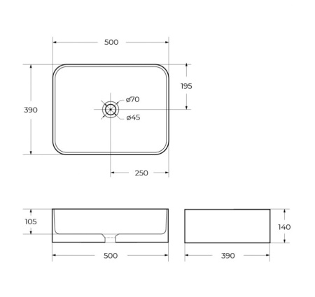 Донный клапан CEZARES CZR-SC-Bi