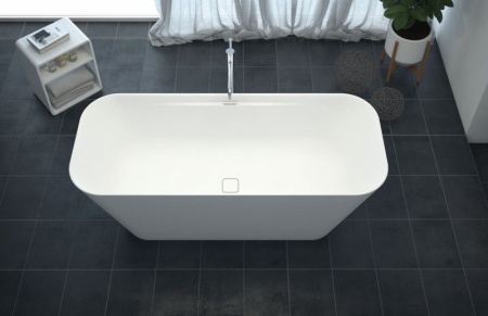 Ванна из литьевого мрамора Cezares TITAN-SQUARE-170-70-57