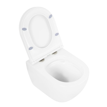 Чаша унитаза подвесного безободкового Cezares CZR-6601-TH-TOR Чаша унитаза подвесного безободкового Cezares CZR-6601-TH-TOR