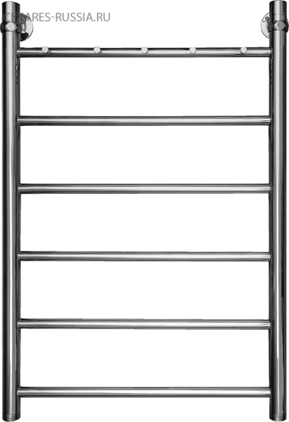 Полотенцесушитель водяной Chromix Stuttgart 50x80 П6 Cr с крючками Полотенцесушитель водяной Chromix Stuttgart 50x80 П6 Cr с крючками