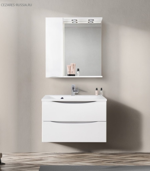 Шкаф подвесной BelBagno MARINO-SPC-800/750-1A-BL-P-R Шкаф подвесной BelBagno MARINO-SPC-800/750-1A-BL-P-R