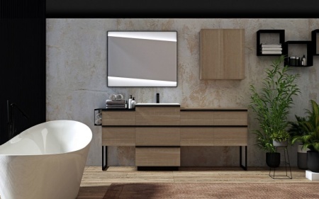 Открытая полка, металл, 35х20х35 Cezares 40386