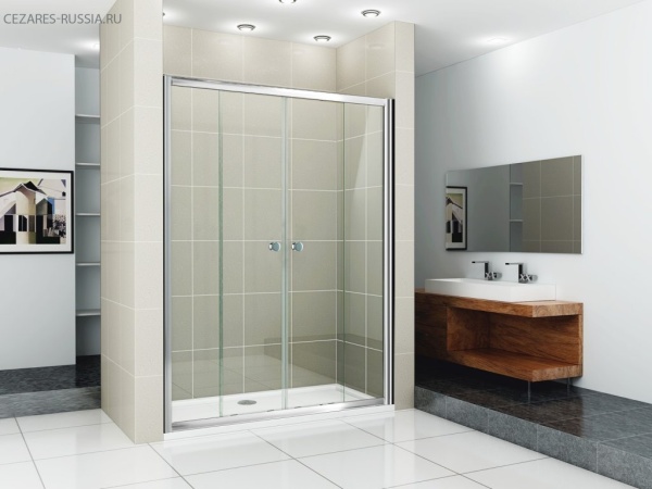 Душевая дверь CEZARES PRATICO-BF-2-180-C-Cr Душевая дверь CEZARES PRATICO-BF-2-180-C-Cr