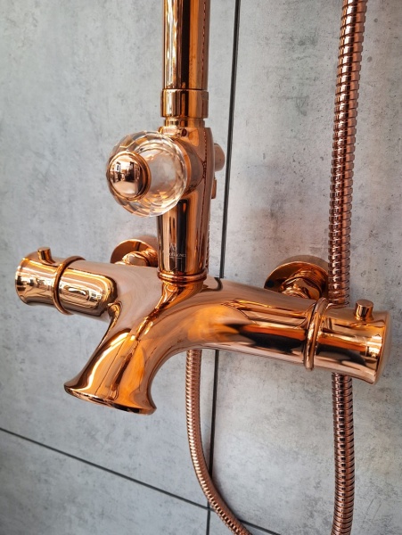 Душевая система с термостатом AltroBagno Beatrice 030423 ROr