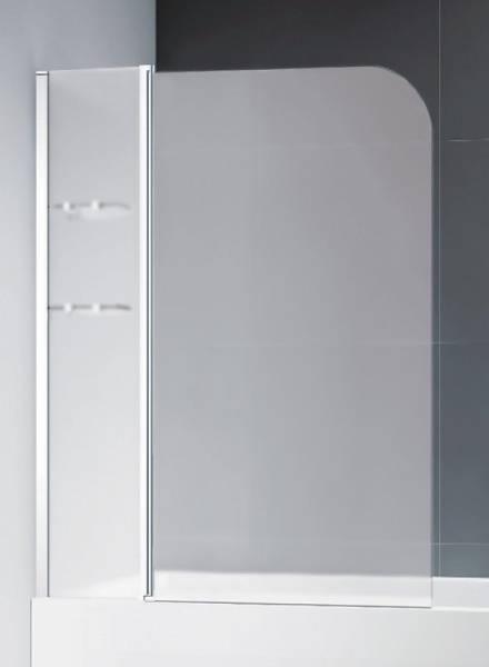 Шторка на ванну CEZARES ECO-O-V-12-120/140-C-Cr