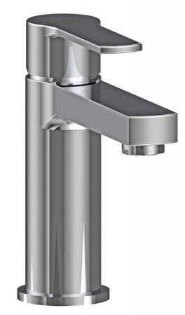 Смеситель для раковины однорычажный без донного клапана Cezares OVEST-LSM1-01-W0