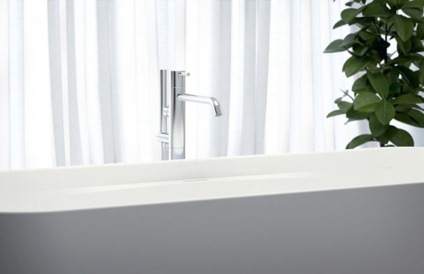 Ванна из литьевого мрамора Cezares TITAN-SQUARE-170-70-57