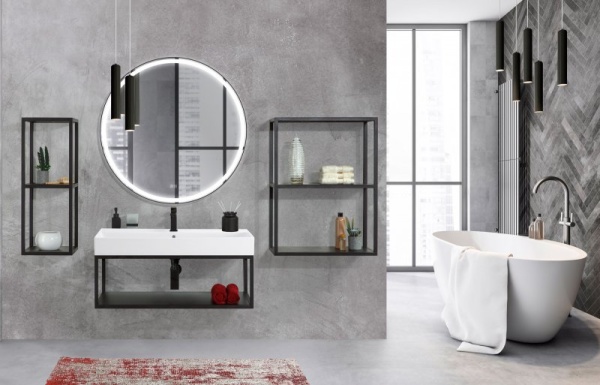 Зеркало Cezares CZR-SPC-CADRO-700-LED-TCH-WARM