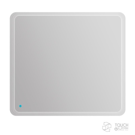 Зеркало со встроенной LED подсветкой и сенсорным выключателем Touch system, реверсивное Cezares 4499