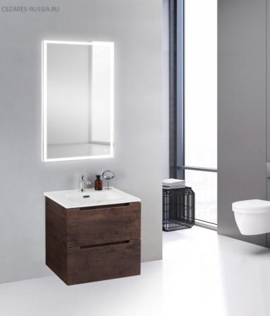База под раковину подвесная BelBagno ETNA39-600/390-2C-SO-BL-P Bianco Lucido