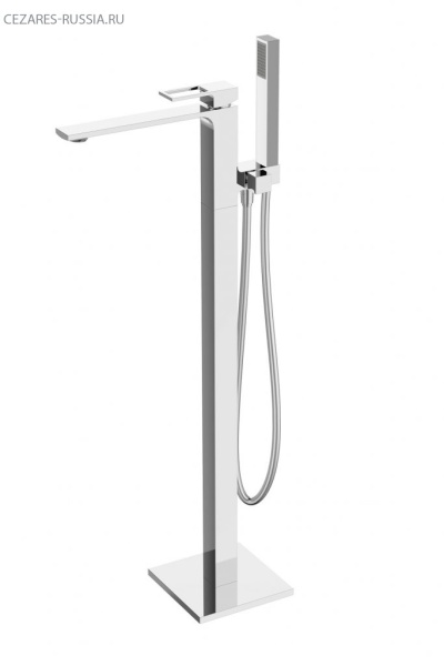 Напольный смеситель BelBagno LUCE LUC-FMT-NERO Напольный смеситель BelBagno LUCE LUC-FMT-NERO