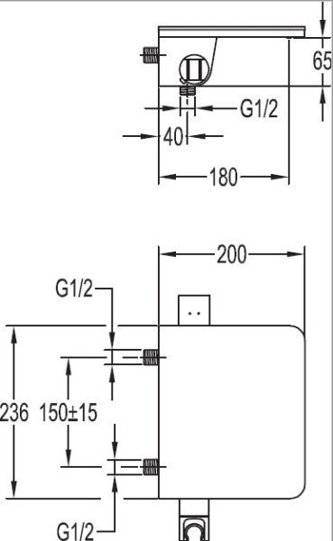 Смеситель для ванны и душа CEZARES CASCADO CASCADO-F-VD-01 Смеситель для ванны и душа CEZARES CASCADO CASCADO-F-VD-01
