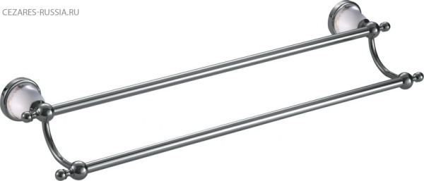 Полотенцедержатель двойной подвесной ART&MAX AM-F-5510-Cr Полотенцедержатель двойной подвесной ART&MAX AM-F-5510-Cr