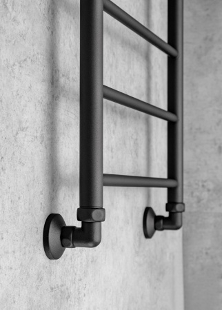 Полотенцесушитель водяной Chromix Stuttgart 50x80 П6 MB с крючками