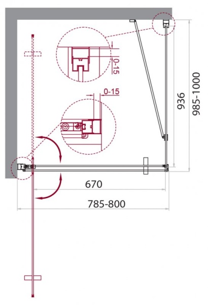 Душевой уголок BELBAGNO MARMI-AH-1 MARMI-AH-1-100/80-C-Cr Душевой уголок BELBAGNO MARMI-AH-1 MARMI-AH-1-100/80-C-Cr