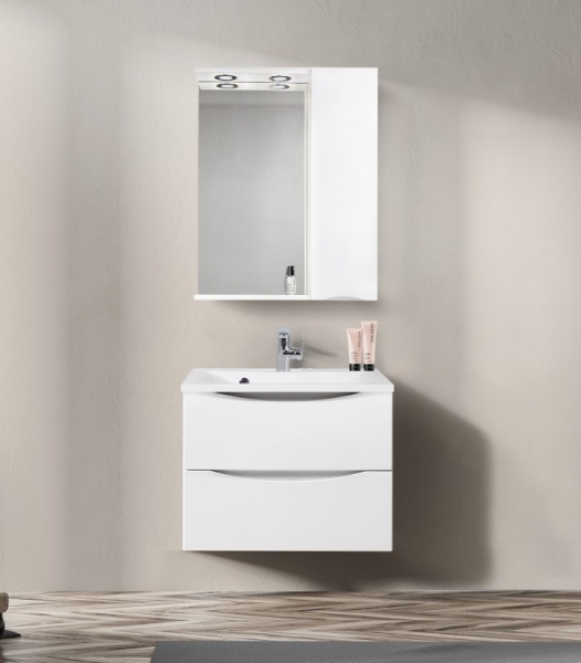 Шкаф подвесной BelBagno MARINO-SPC-600/750-1A-BL-P-R Шкаф подвесной BelBagno MARINO-SPC-600/750-1A-BL-P-R